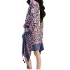 Women's Moroccon Pattern Duster - LETO - 2 of 3