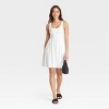 Women's Knit Mini Ballet Dress - A New Day™ - 3 of 3