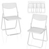 Karl Home Openwork Pattern Plastic Folding Chairs(Set Of 6) - 2 of 2