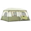 FURNIinspire Camping Tents 8 Person Camping Tent Setup With Rainfly And Carry Bag, Large Easy To Assemble Tent, Green, 107.87"*155.98"*111.41" - 2 of 4