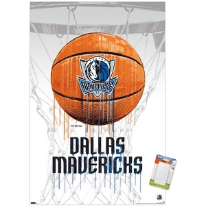 Trends International NBA Dallas Mavericks - Drip Basketball 21 Unframed Wall Poster Prints - 1 of 4
