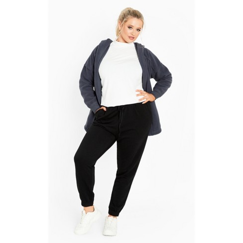 AVENUE LEISURE | Women's Plus Size Alexa Sweat Pant - black - 14W