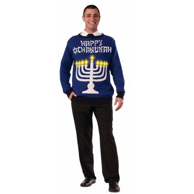 Light up 2024 hanukkah sweater target