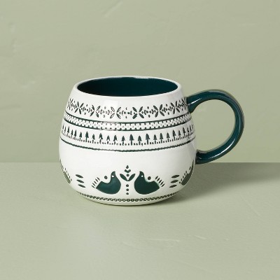 5 Be Happy Hello Choose Joy Shine Bright Stoneware Coffee Mugs, Set of 4 -  Drinkware - Melrose