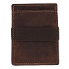 CTM Men's Leather Front Pocket Wallet with Elastic Keeper - image 2 of 3