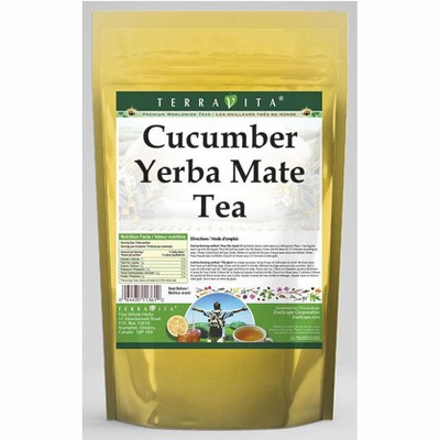 TerraVita Cucumber Yerba Mate Tea (50 tea bags, ZIN: 550706, 1-Pack)