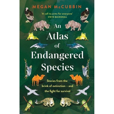 An Atlas of Endangered Species - by  Megan McCubbin (Hardcover)