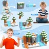 SEVOBAL Building Sets 100Pcs Snow World Magnetic Educational Blocks for Kids STEM Learning Toy Gift, Multicolor, 10.63"*5.31"*2.36" - 3 of 4