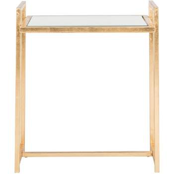 Renly End Table - Gold/Mirror - Safavieh.
