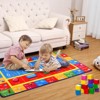 Kids Play Rug  ABC Carpet Ultra-Soft Non Slip Educational Rug Alphabet Numbers Shapes Circle Learning Playmat Floor Carpet  for Playroom - 3 of 4