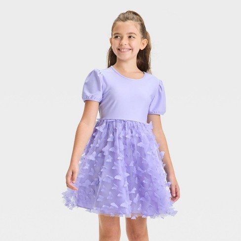 Girls Wicked Glinda Dress Lavender Target