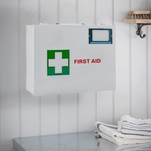 Fine Art Living C20 First aid Cabinet 16.3x5.1x12.4 White - 1 of 4