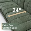 192”  U Shape Chenille Sectional Couch, 8 Seater Oversized Modular Sofa Set for Living Room Office-Morden Fort - 2 of 4