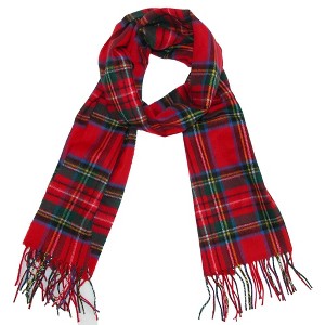 David & Young Soft Plaid Winter Scarf - 1 of 4