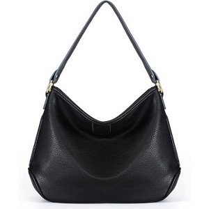 Purses and Handbags Classic Top Handle Shoulder Satchel Bags with Detachable Strap - 1 of 4