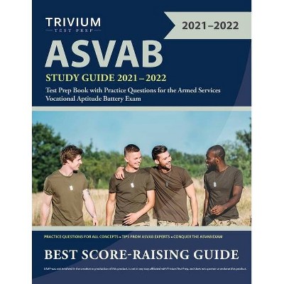 ASVAB Study Guide 2021-2022 - (Paperback)