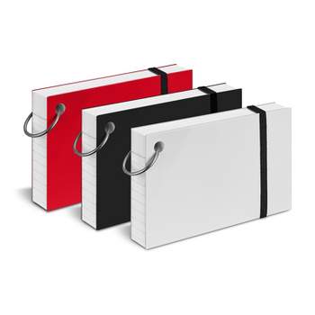  1InTheOffice Spiral Bound Index Cards 4x6 Ruled, White, 50  Cards/Pack, 3 Packs : Office Products