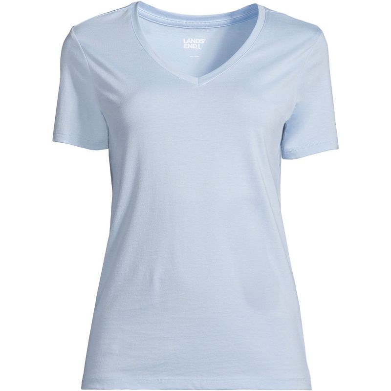 Lands' End Women's Relaxed Supima Cotton T-Shirt, 3 of 6