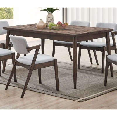 Sapphtopaz Dining Table Kitchen Table Contemporary Rectangular Wooden Dining Table Dining Room Table for Kitchen, Dining Room