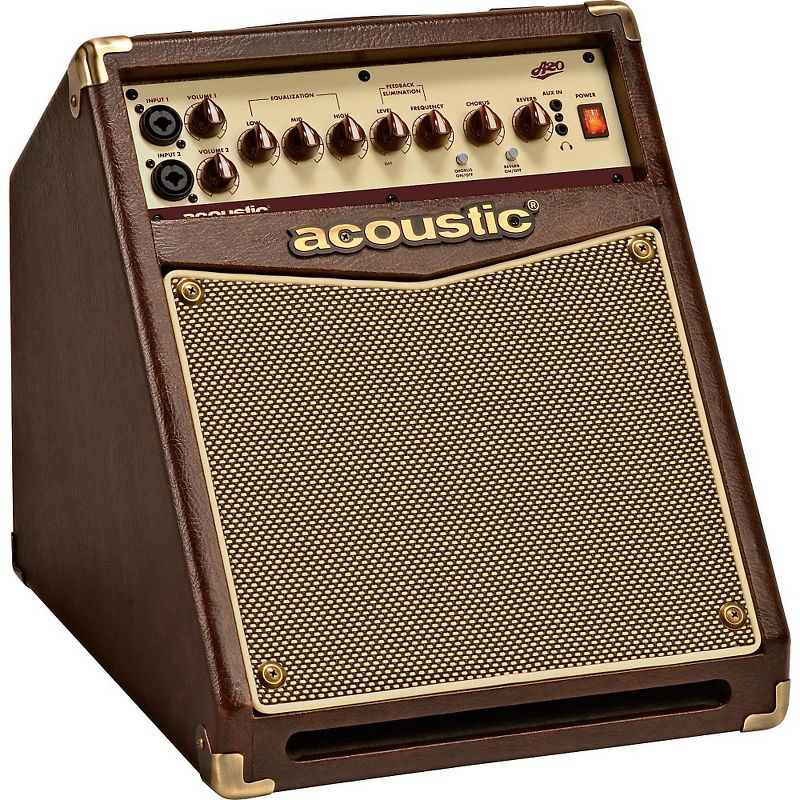 Acoustic A20 20W Acoustic Guitar Amplifier Brown/Tan, 2 of 6