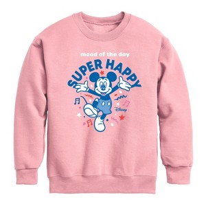 Boys' - Disney - Mickey & Friends Graphic Long Sleeve Fleece Sweatshirt - 1 of 4