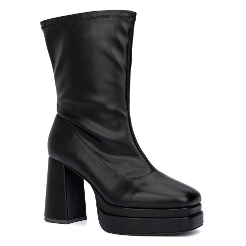 Fashion To Figure Women's Keira Heeled Boot - Wide Width - image 1 of 4