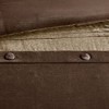 Sapphtopaz 7-Piece Lodge Cabin Faux Suede Comforter Set, Pieced Fabric & Decorative Buttons Quilts Queen Size, Bedding with Bed Skirt & Pillows - 4 of 4
