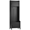 NicBex Hall Tree with Bench and Storage Cabinets Storage Drawers Multifunctional Coat Rack with 7 Hooks and Top Shelf for Living Room, Hallway - 3 of 4