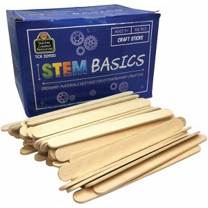 Teacher Created Resources STEM Basics, Craft Sticks, Pack of 500 (Pack of 6) - 1 of 1