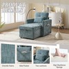 MOONMISS chenille lazy  recliner  with storage backrest and cell phone bracket  for living room bedroom small householdop Arcade Games - 2 of 4