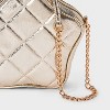 Girls' Metallic Star Crossbody Bag - Cat & Jack™ Gold - 4 of 4
