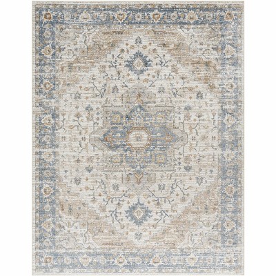 Hauteloom Ezri Flat Pile Washable Rug