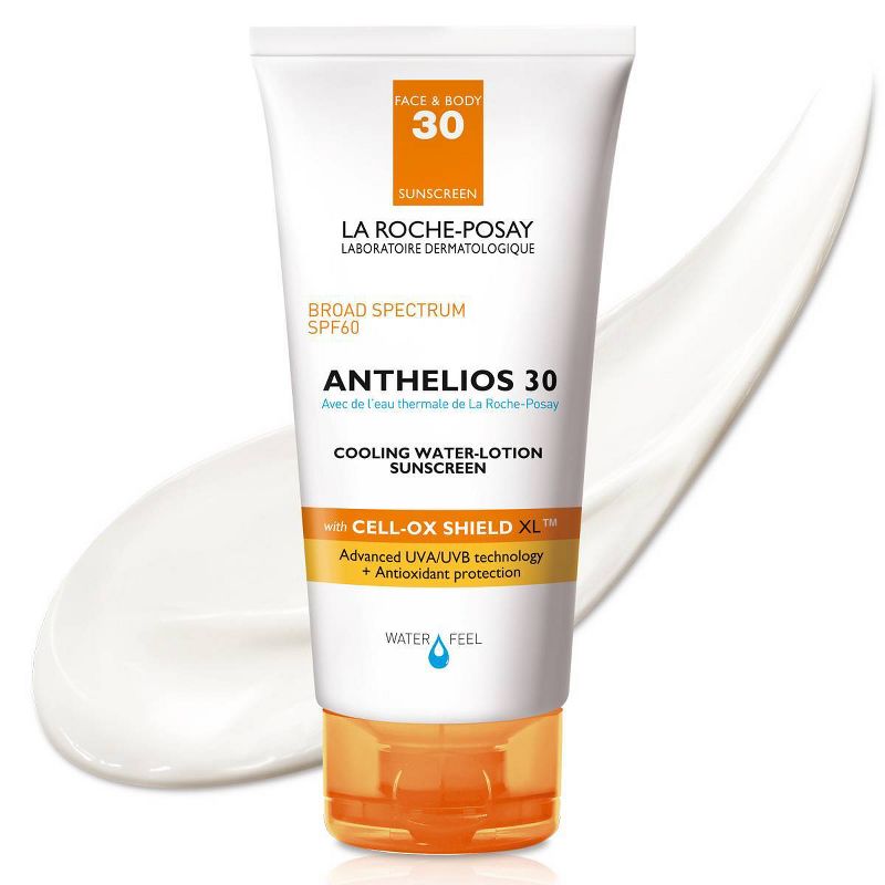 La Roche-Posay Anthelios Cooling Water-Lotion Face and Body Sunscreen SPF 30 - 5.0oz, 4 of 9