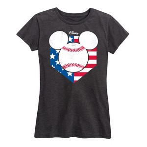 Women's - Disney - Americana Short Sleeve Graphic T-Shirt - 1 of 4