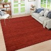 Acekool Washable Rug, Modern Abstract Non Slip Low Pile Soft Indoor Carpet for Living Room Bedroom Playroom, Stain Resistant - 2 of 4