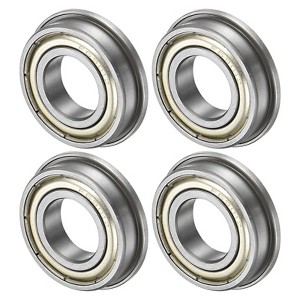 Unique Bargains Chrome Steel Durable Multipurpose Use Flanged Ball Bearing - 1 of 4