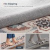 SONGMICS HOME Area Rug, Non-Slip Carpet, Traditional Vintage Style, Machine Washable Coffee Brown - 4 of 4