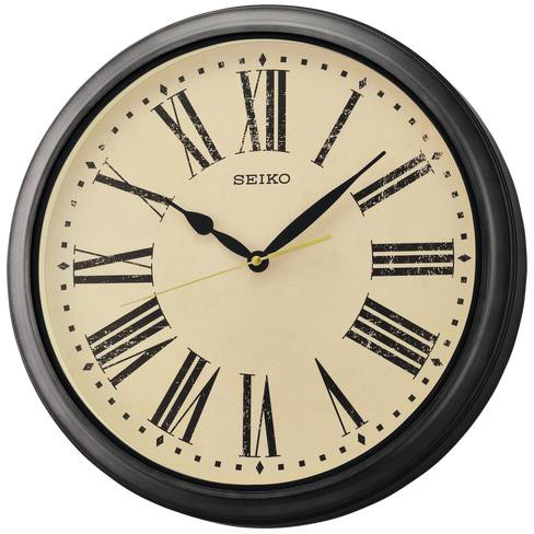 Seiko 16 Splash Resistant Outdoor Wall Clock : Target
