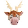 HalloweenCostumes.com One Size Fits Most   Disney Sven Plush Costume Hat, Brown/Brown/Brown - 4 of 4