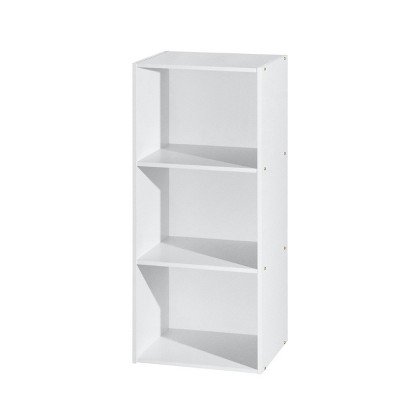 target 3 shelf bookcase white