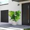 Syemin Planters Modern Ceramic Flowerpot, Indoor and Outdoor Planter with Drainage Holes for Patio, Garden, White, 16.15"*16.15"*14.38" - 2 of 4