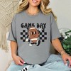 Simply Sage Market Women's Football Game Day Checkered Short Sleeve Garment Dyed Tee - 2 of 4