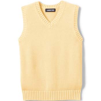 Lands' End School Uniform Kids Cotton Modal Sweater Vest