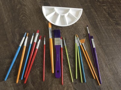 24pc Artist Paintbrush Set - Mondo Llama™ : Target