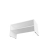 AZL1 Life Concept Shoe Rack Easy Access Silpa Small with Three Open Shelves Compact Modern Organizer for Entryway Closet, White, 28.74"*15.35"*3.15" - 4 of 4