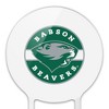 Babson College Secondary Logo Acrylic Cake Topper Party Decoration for Wedding Anniversary Birthday Graduation - 3 of 4