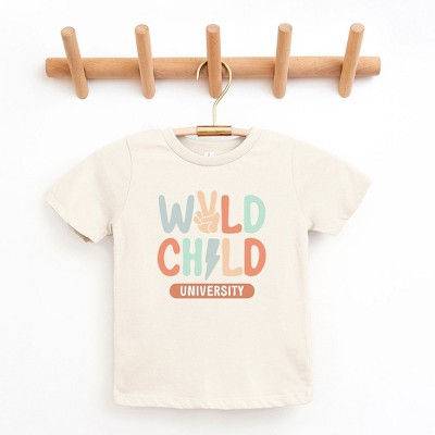 The Juniper Shop Wild Child Peace Toddler Short Sleeve Tee