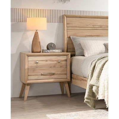NicBex Mid-Century Modern 2/5/6 Drawer Dresser,Wood Chest of Drawers with Metal Handles for Bedroom,Living Room,Entryway,Oak