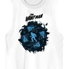 Universal Monsters Wolfman Forest Crew Neck Sleeveless Men's White Tank Top - 2 of 2