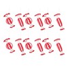 Melrose Glass Peppermint Ornament (Set of 12) - 2 of 4